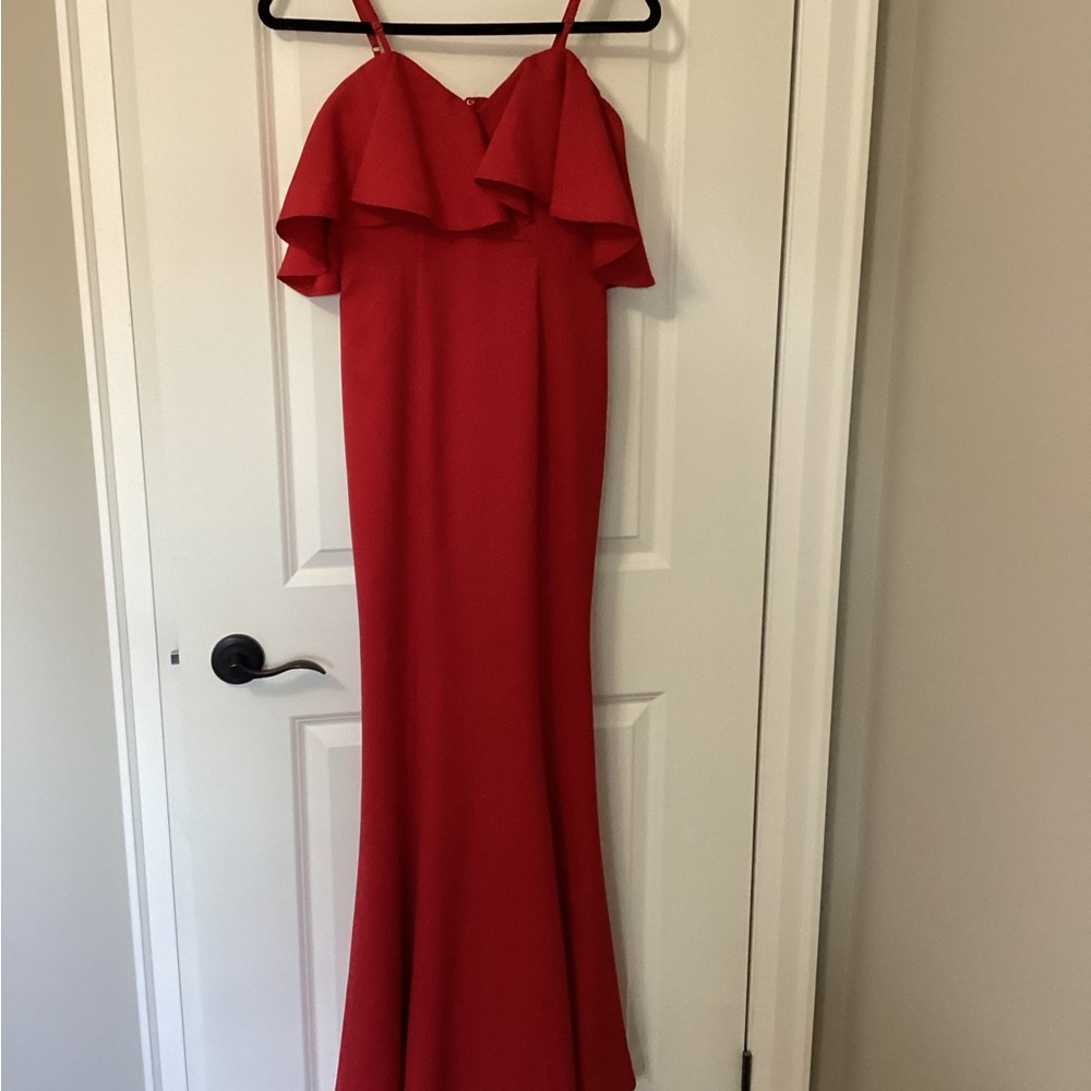 Cherry Red Formal Dress